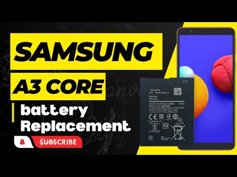 Samsung Galaxy A3 Core Battery Replacement