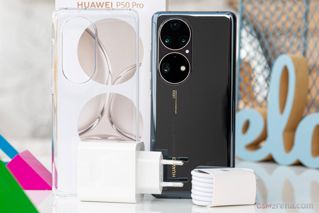 Huawei P50 Pro Smartphone (Pearl White )
