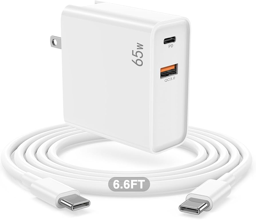 Original Apple Dual 65W USB-C Power Adapter