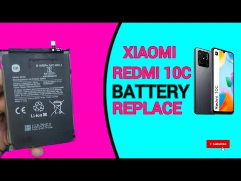 Xiaomi Redmi 10C Battery Replacement