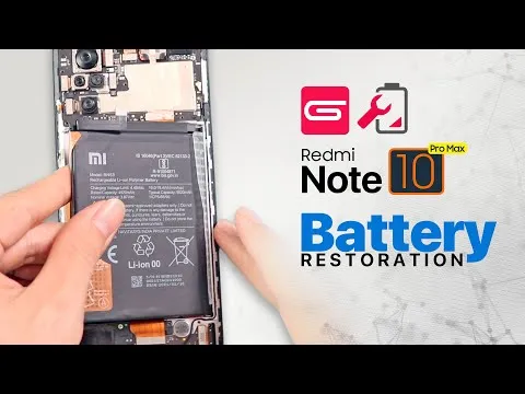 Xiaomi Redmi Note 10 Pro Max Battery Replacement