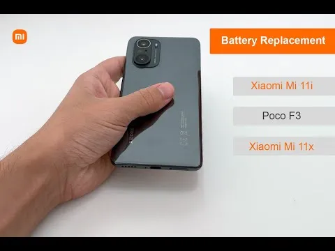 Xiaomi Mi 11i Battery Replacement