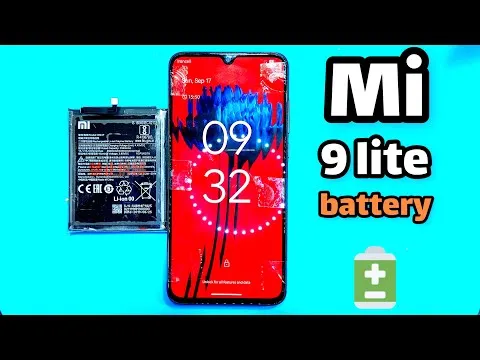 Xiaomi Mi 9 Lite Battery Replacement