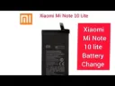 Xiaomi Mi Note 10 Lite Battery Replacement