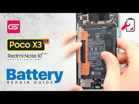 Xiaomi Poco X3 GT Battery Replacement
