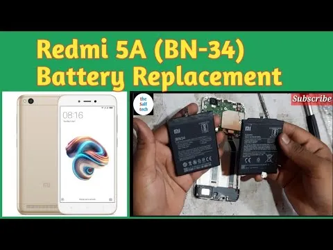 Xiaomi Redmi 5A Battery Replacement