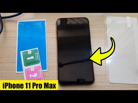 iPhone 11 Pro Max Tempered Glass Screen Protector