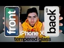 iPhone X Tempered Glass Screen Protector