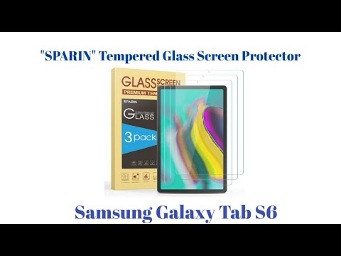 Samsung Galaxy Tab S6 5G Tempered Glass  Screen Protector