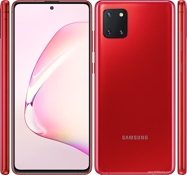 Samsung Galaxy Note 10 Lite Tempered Glass Screen Protector