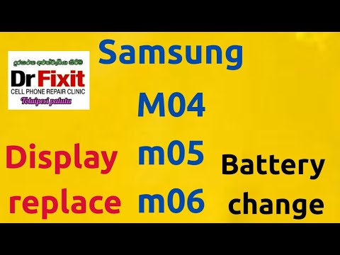 Samsung Galaxy M04 Battery Replacement