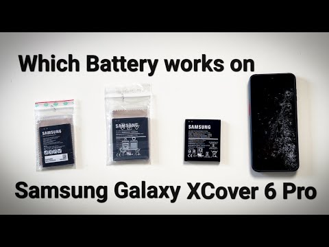 Samsung Galaxy Xcover 6 Pro Battery Replacement