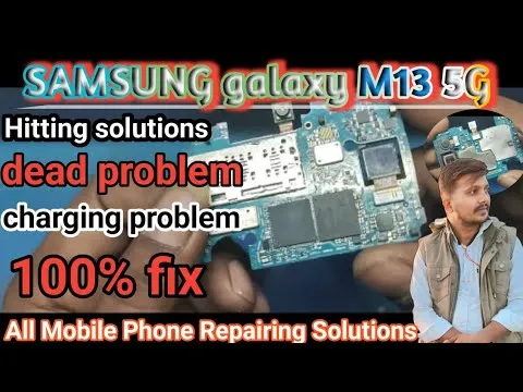 Samsung Galaxy M13 5G Charging Port Replacement