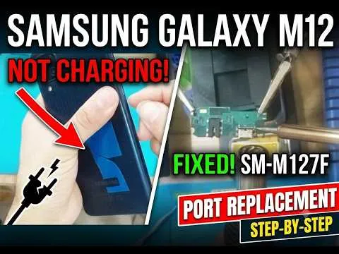Samsung Galaxy M12 Charging Port Replacement