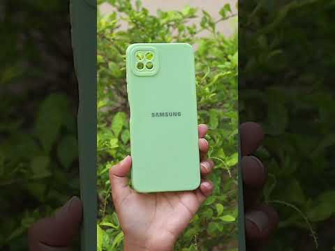 Samsung Galaxy A22 5G Silicone Cover (White)