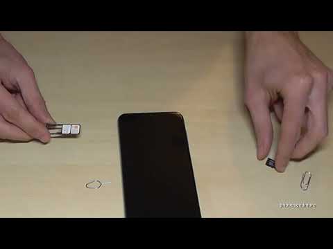 Samsung Galaxy A14 Sim Card Tray Holder (Black)