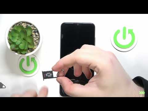 Samsung Galaxy A04e Sim Card Tray Holder (Black)