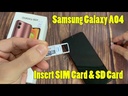 Samsung Galaxy A04 Sim Card Tray Holder