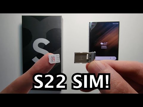 Samsung Galaxy S22 5G Sim Card Tray Holder