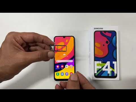 Samsung Galaxy F41 Sim Card Tray Holder