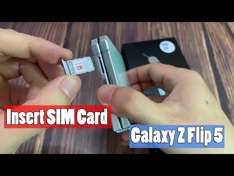 Samsung Galaxy Z Flip 5G Sim Card Tray Holder