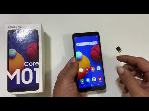 Samsung Galaxy M01 Core Sim Card Tray Holder