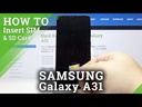 Samsung Galaxy A31 Sim Card Tray Holder
