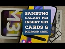 Samsung Galaxy M31 Sim Card Tray Holder