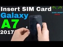 Samsung Galaxy A7 (2017) Sim Card Tray Holder