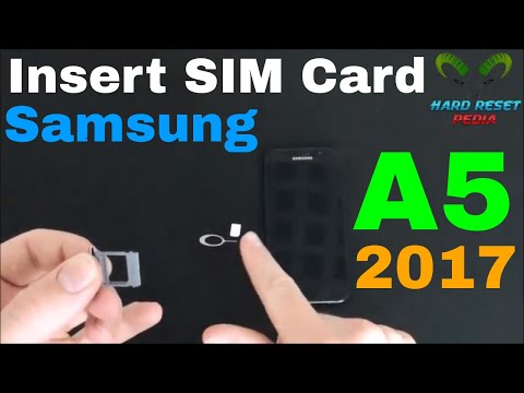 Samsung Galaxy A5 (2017) Sim Card Tray Holder