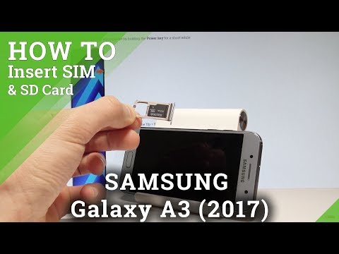 Samsung Galaxy A3 (2017) Sim Card Tray Holder
