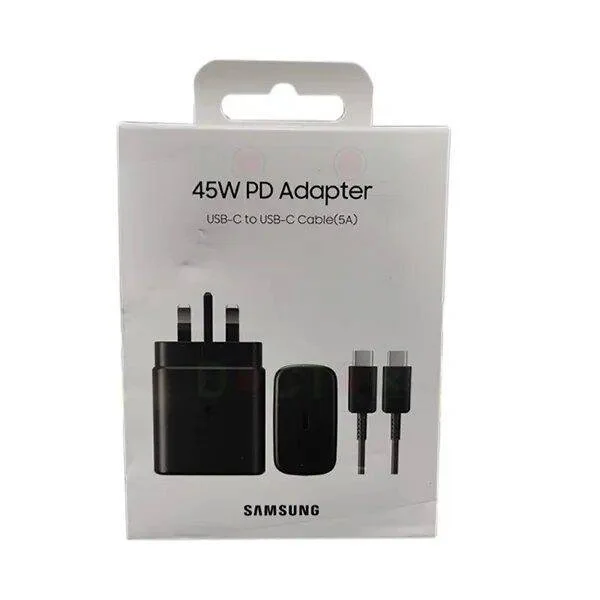 Original Samsung 45W Fast Charger