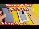 Samsung S24 Smart View Wallet Case