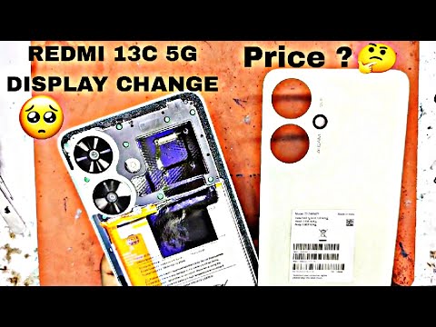 Xiaomi Redmi 13C 5G Screen Replacement 