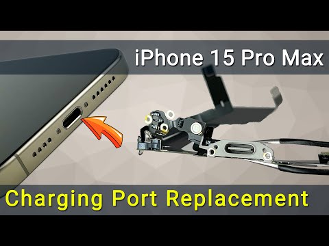 Apple iPhone 15 Pro Max Charging System Replacement