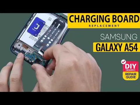 Samsung Galaxy A54 Charging Port Replacement