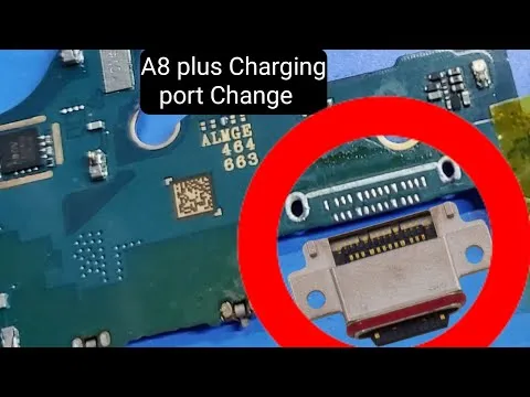 Samsung Galaxy A8 plus Charging Port Replacement