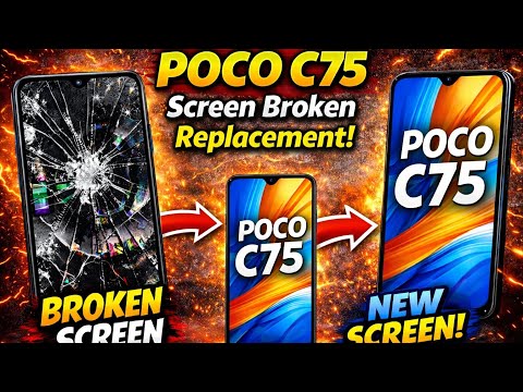 Xiaomi Poco C75 Screen Replacement 