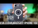 Apple iPhone 16e Clear Case with MagSafe