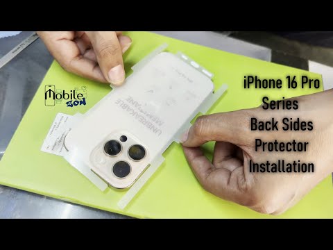 iPhone 16 Pro Max Tempered Glass Screen Protector