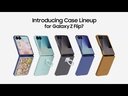 Samsung Z Flip 7 Official Leather Case