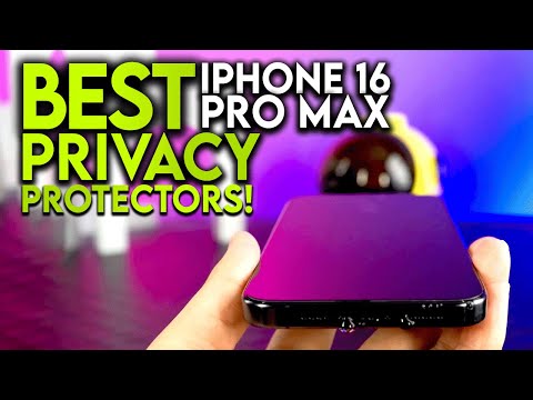 iPhone 16 Pro Max Privacy Screen Protector