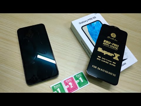 Samsung Galaxy M35 Tempered Glass Screen Protector 