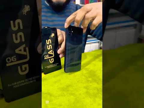 Samsung Galaxy A07 Tempered Glass Screen Protector  