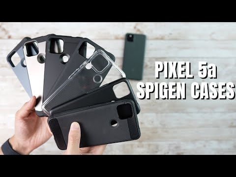 Google Pixel 5a 5G Spigen Clear Case