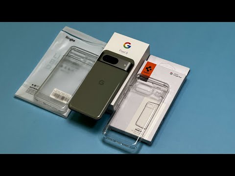 Google Pixel 8 Spigen Clear Case