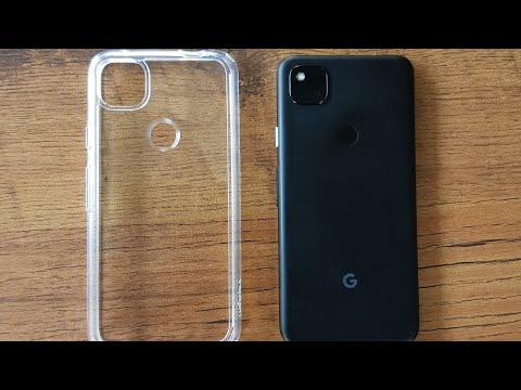 Google Pixel 4A Spigen Clear Case