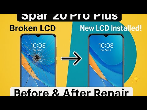 ​​​Tecno Spark 20 Pro Plus Screen Replacement (Compatible Screen)
