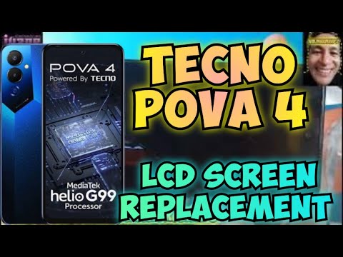 Tecno Pova 4 Screen Replacement (Compatible Screen)