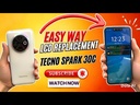 ​​​Tecno Spark 30C Screen Replacement